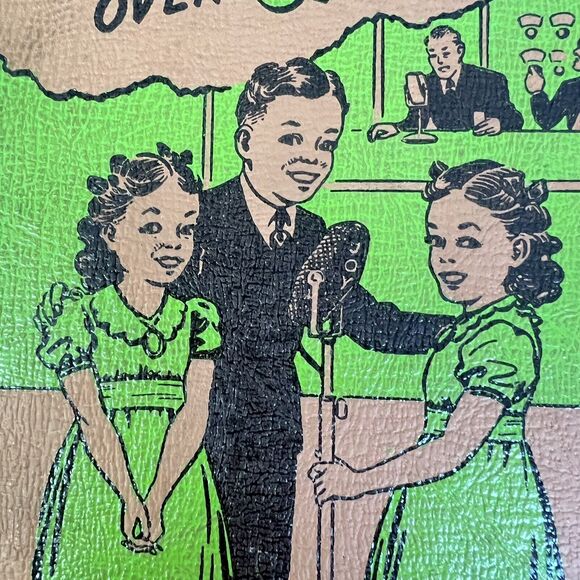 The Triplets Over J.O.Y 1941 Children's Book Bertha B Moore Vintage Child - Picture 3 of 8